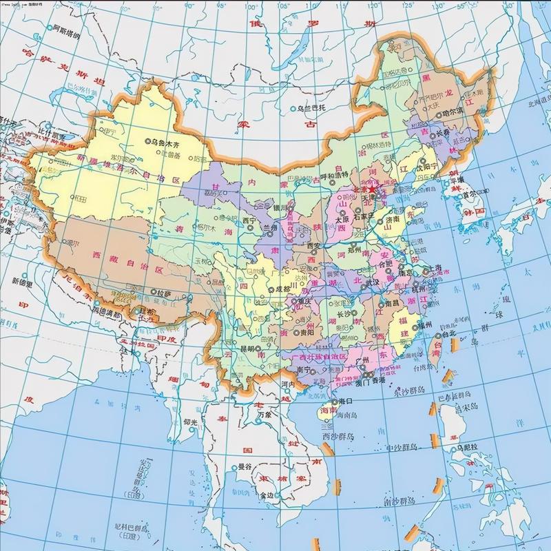 中国土地面积有多大的相关图片