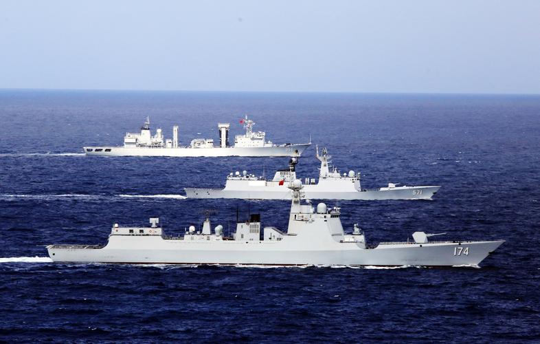 中国海军舰队的相关图片
